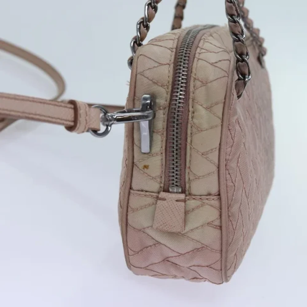 Prada Vintage Pre-owned Fabric prada-bags Pink Dames