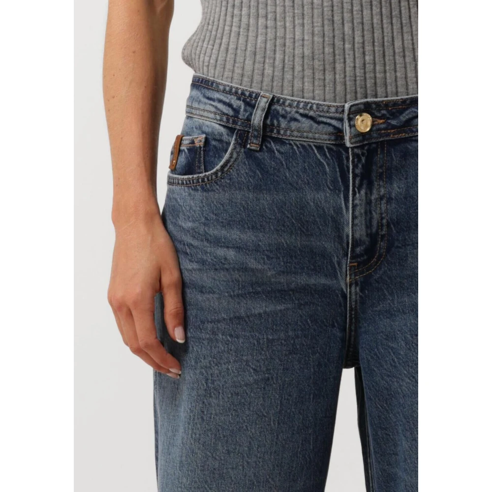 MOS MOSH Dara Lititi Jeans Blue Dames