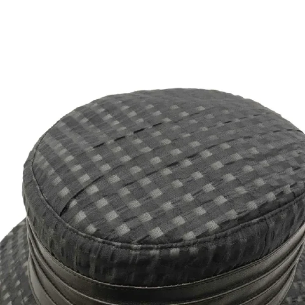 Hermès Vintage Pre-owned Canvas hats Black Dames