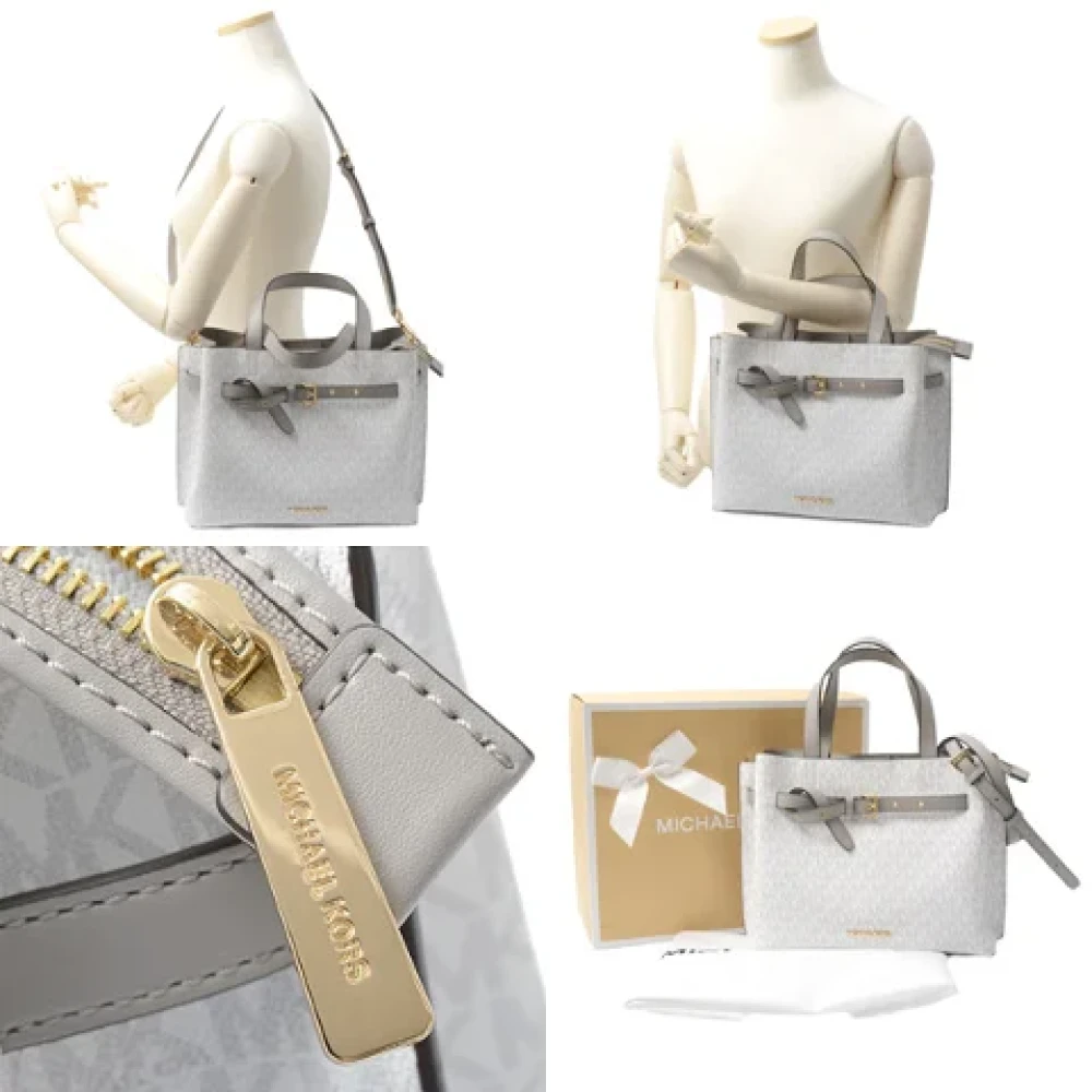 Michael Kors Pre-owned Canvas handbags White Dames