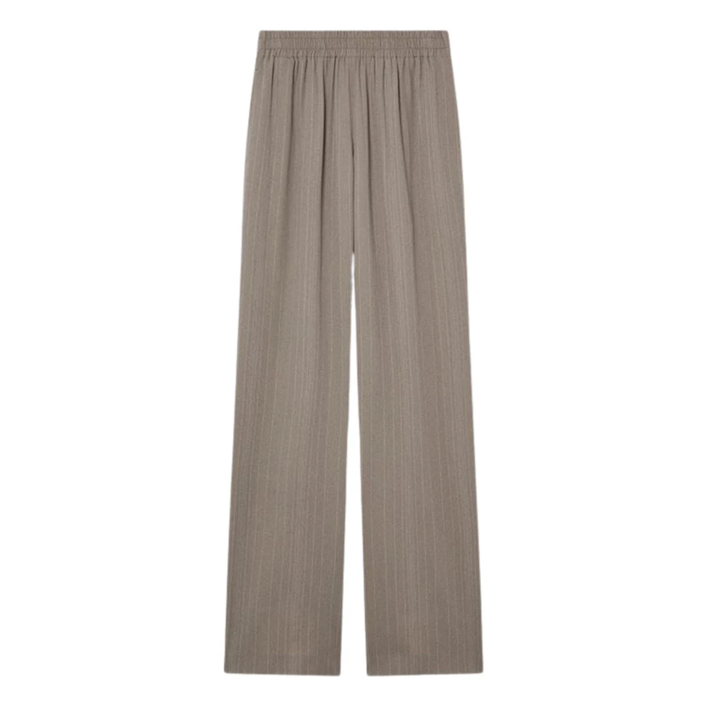 Golden Goose Women's Beige Wide Trousers, Xs, Brittany Trousers