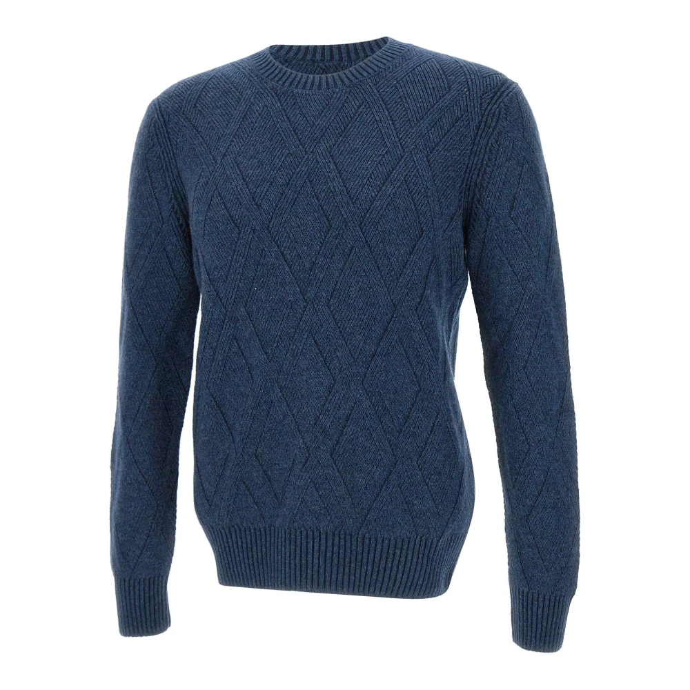 Gran Sasso Kasjmiertrui Blauwe Diamantverbindingen Blue Heren