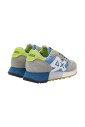sneakers-en-daim-gris-avec-details-bleus