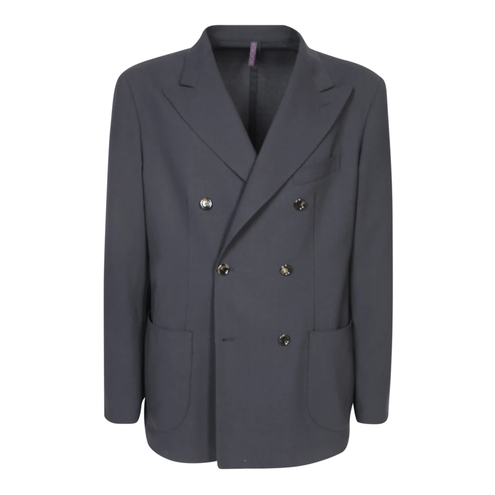 Dell'oglio Blauwe Blazer voor Mannen Blue Heren