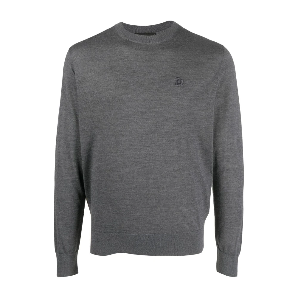 Dsquared2 Men's Gray Knitwear, Male,, Pullover Large