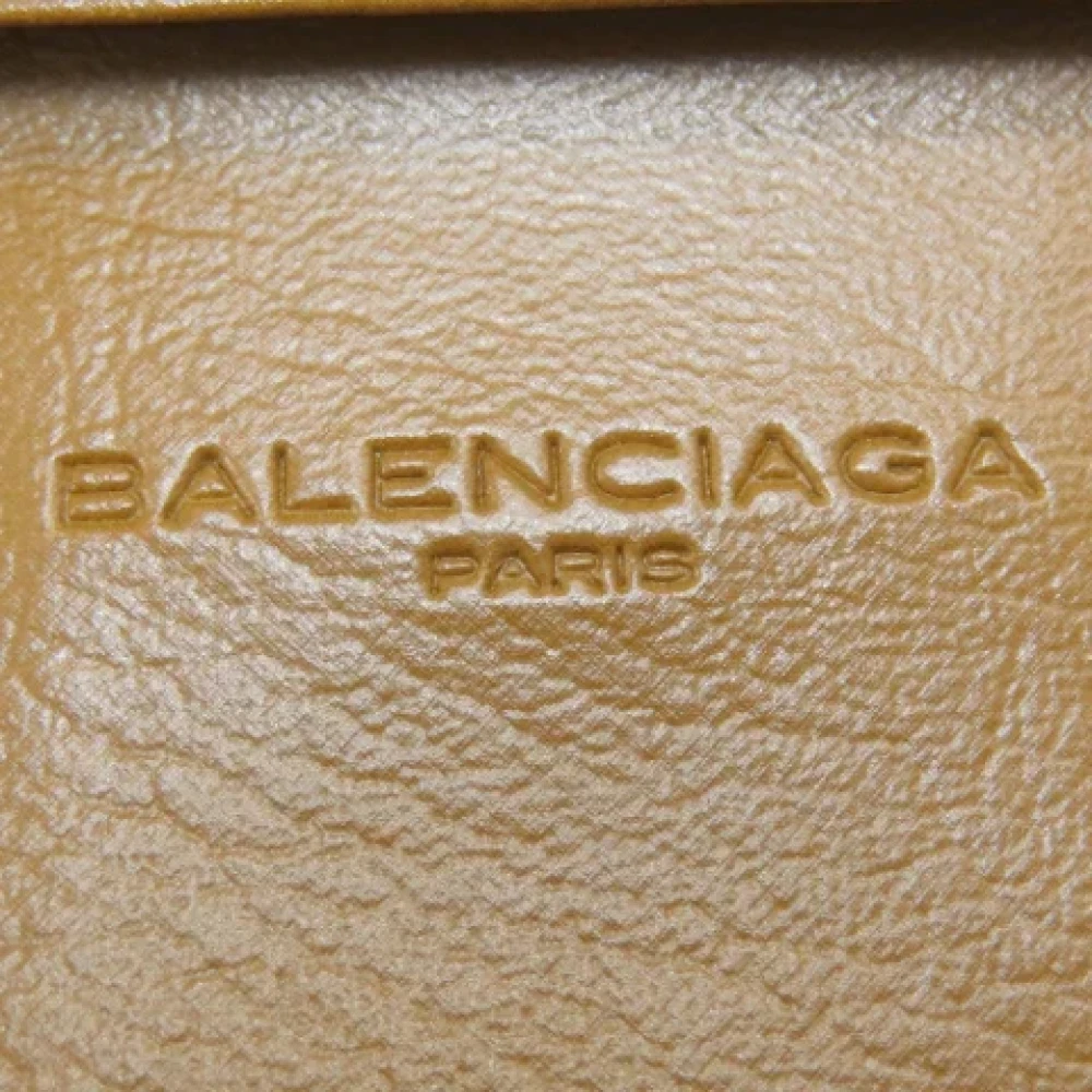 Balenciaga Vintage Pre-owned Leather wallets Brown Dames