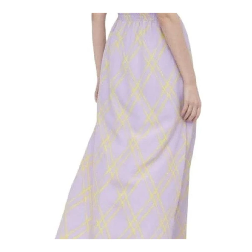 Silvian Heach Elegante Jurk voor Vrouwen Purple Dames