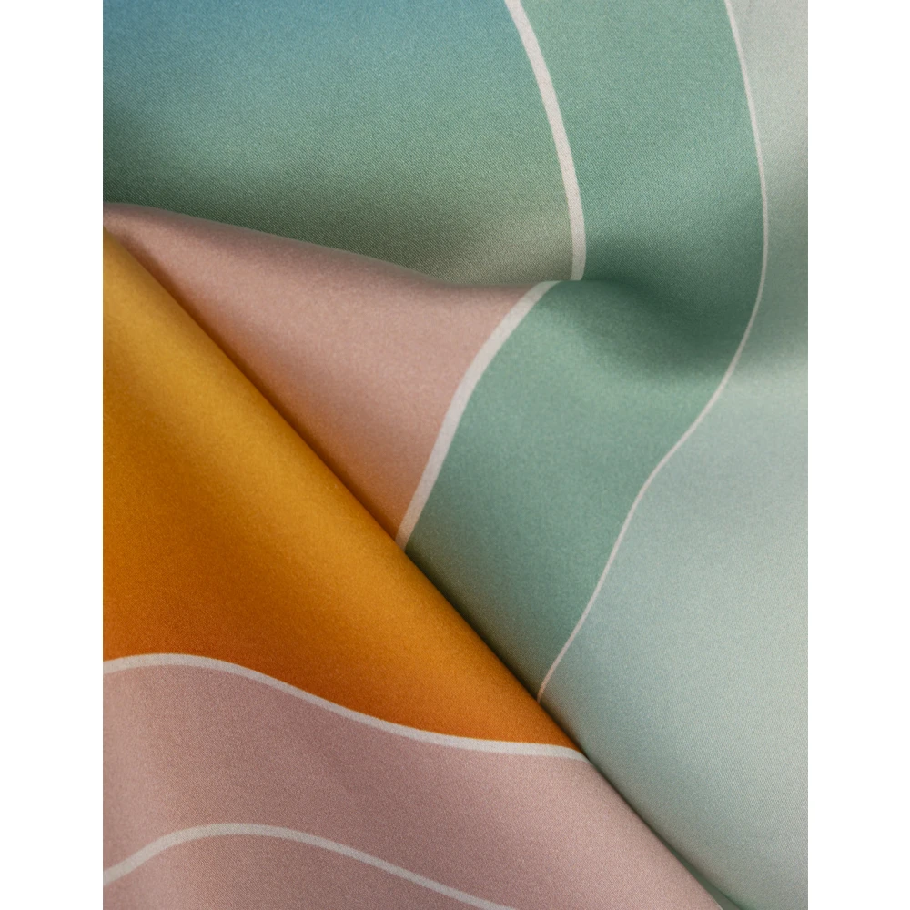 Casablanca L'Arc Coloré Zijden Shirt Multicolor Dames