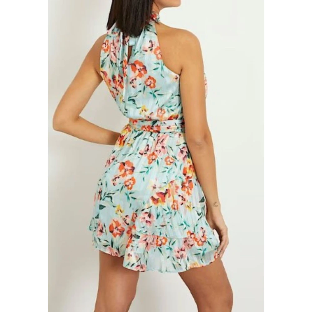 Guess Flare Mini Jurk Multicolor Dames