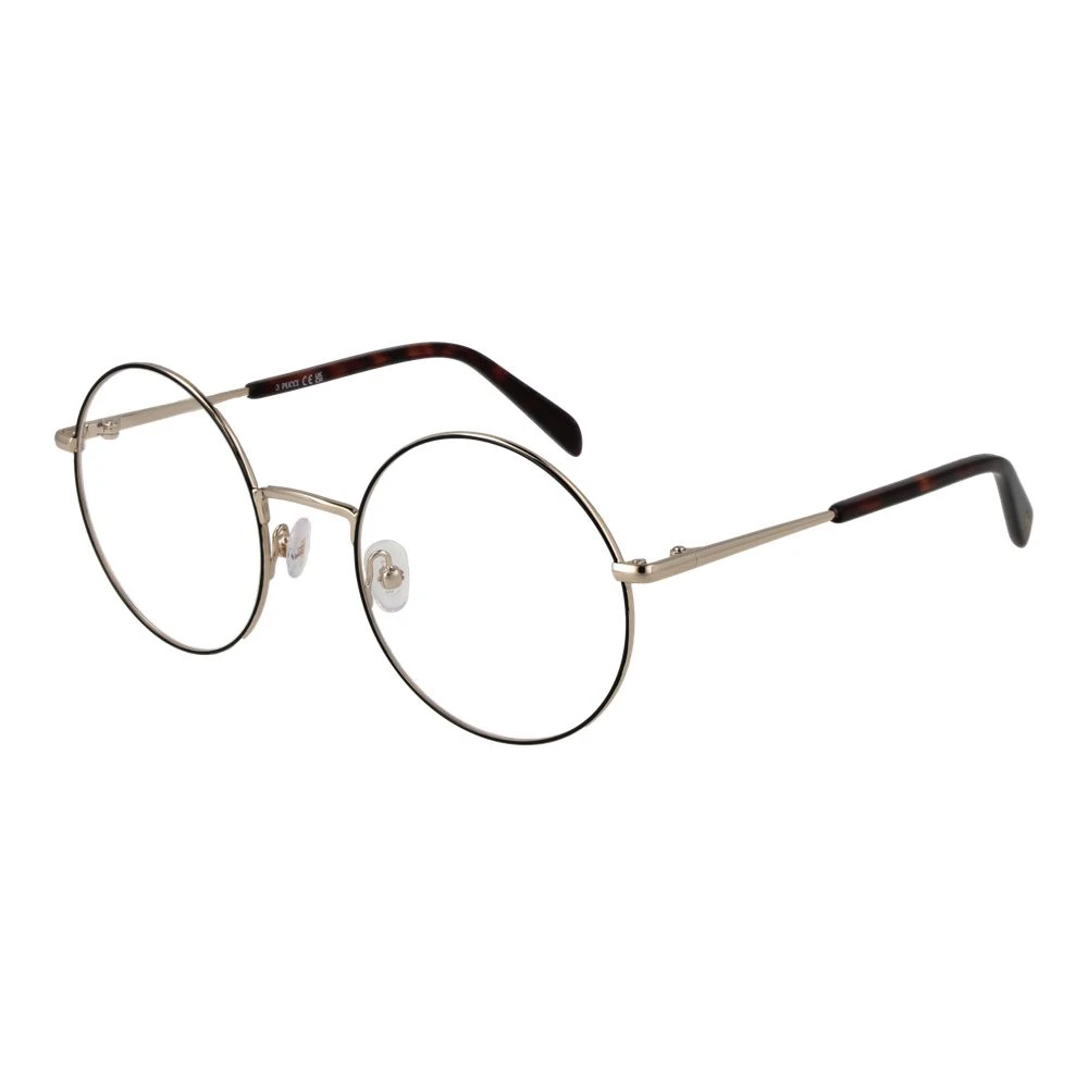 Pucci Women's Black Glasses, One Size, Optical Frames Round Style