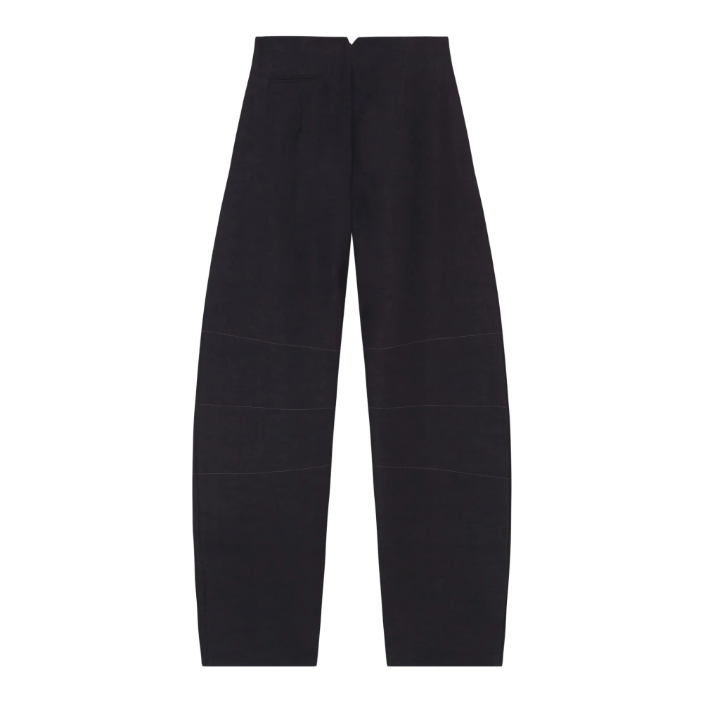 Cortana Chiara rookgrijze broek Black Dames