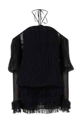 black-silk-mini-dress