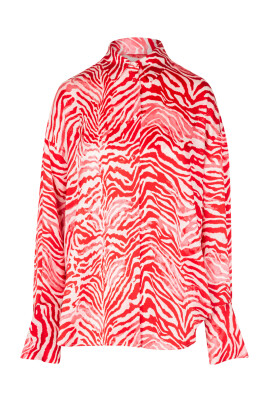 chemise-imprimee-avec-col-pointu