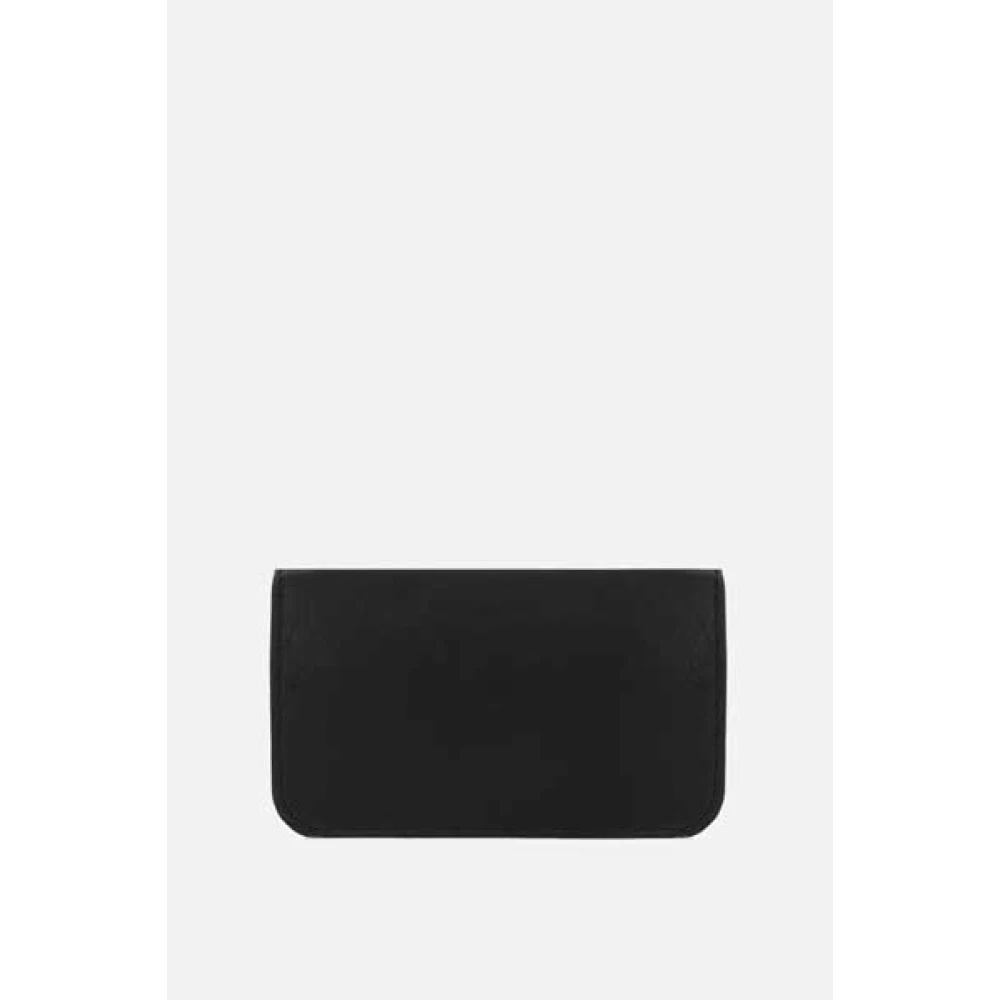 Yohji Yamamoto I-Tech Zwart Leren Smartphone Houder Black Dames