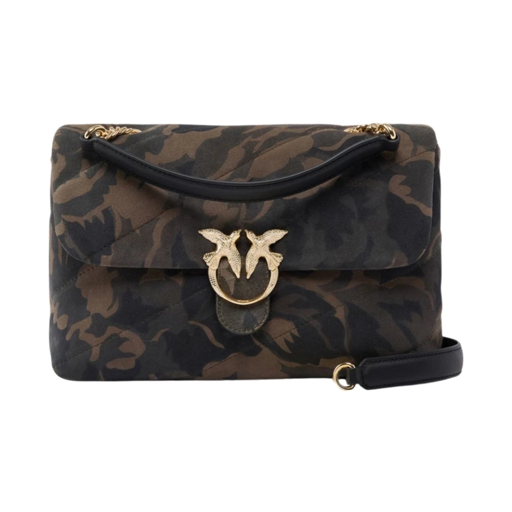 Pinko Love Puff Classic - Female - Shoulder Bags - Green - One Size - Bags