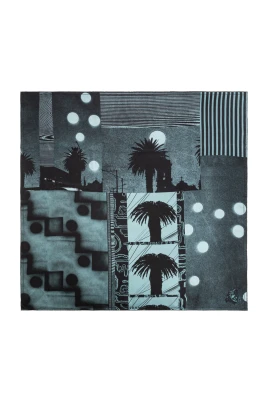 Sunset Palms Silk Scarf