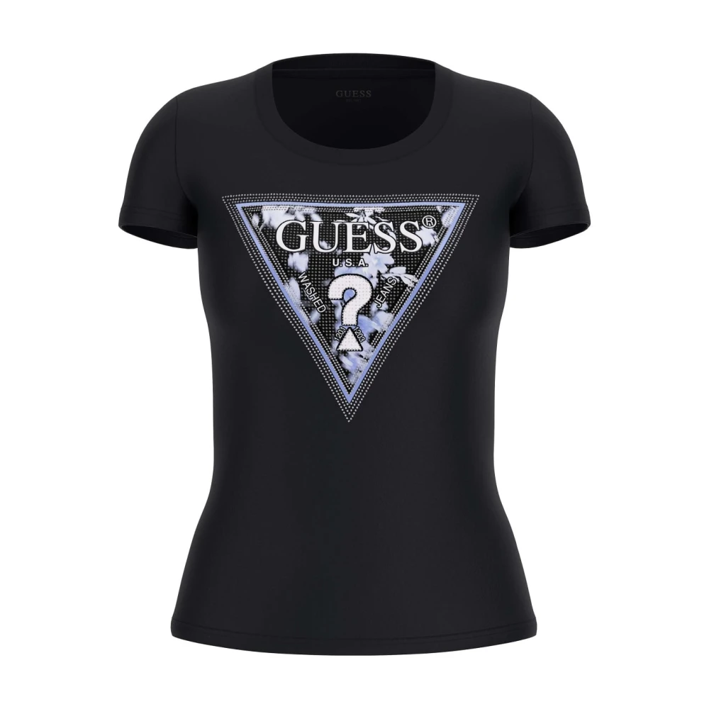 Guess - Tops > T-Shirts - Black - Guess - Modalova