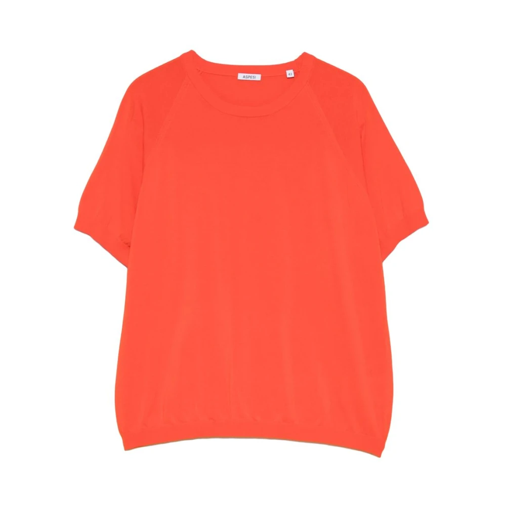 Aspesi Femme Rouge - Knitwear > Round-Neck Knitwear