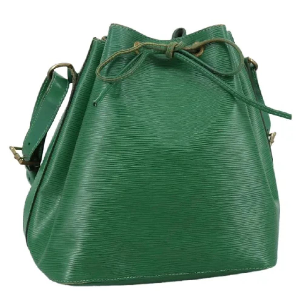 Louis Vuitton Vintage Pre-owned Leather louis-vuitton-bags Green Dames