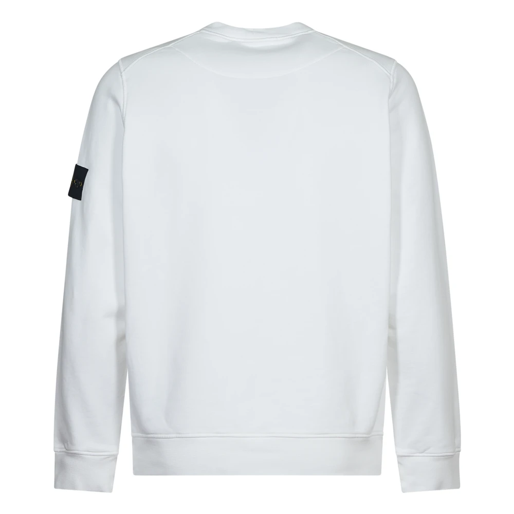 Stone Island Witte Sweaters voor Mannen White Heren