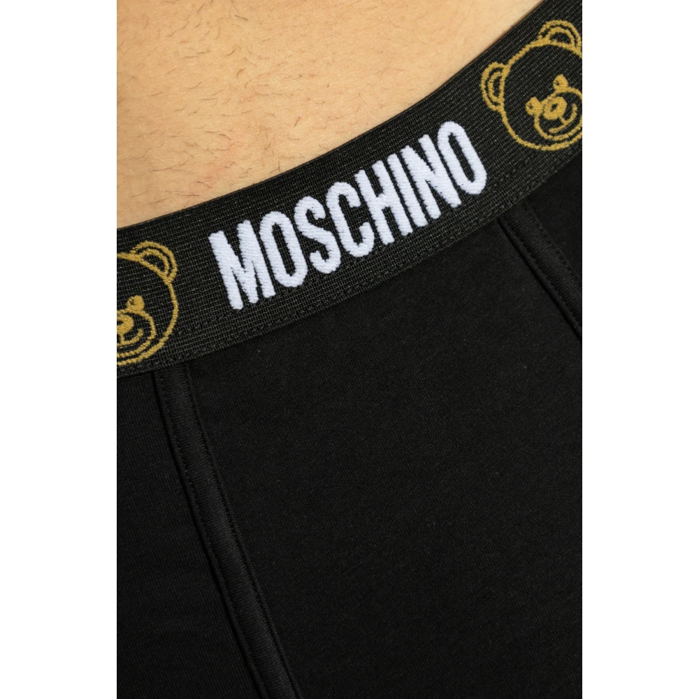 Moschino Twee-pack boxershorts Black Heren