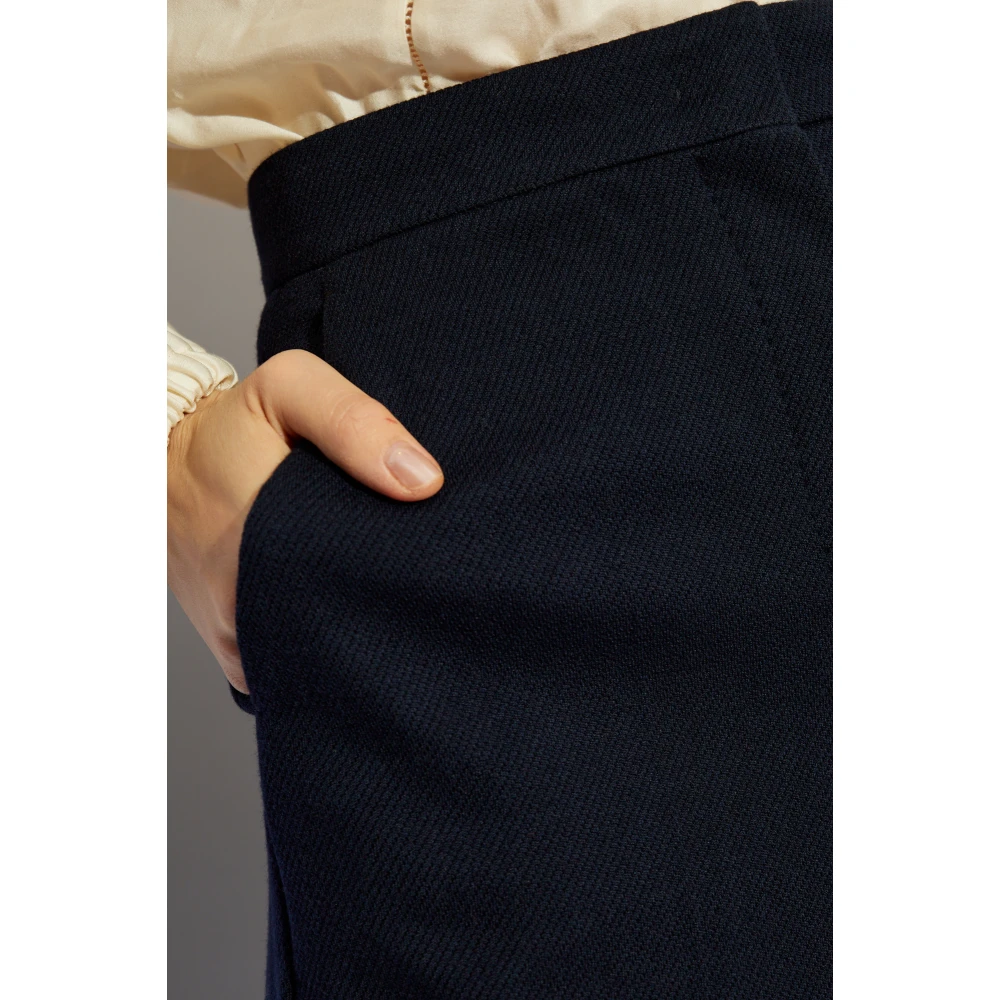 Max Mara Broek Corea Blue Dames