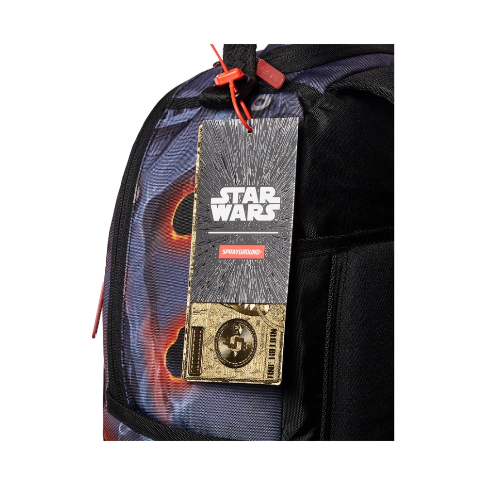 Sprayground Stijlvolle Rugzak met Meerdere Compartimenten Black Unisex