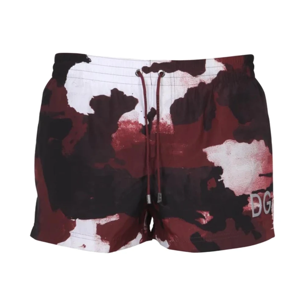 Dolce & Gabbana Logo Zwemshorts Multicolor Heren