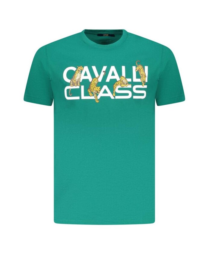 t-shirt-vert-a-imprime-graphique