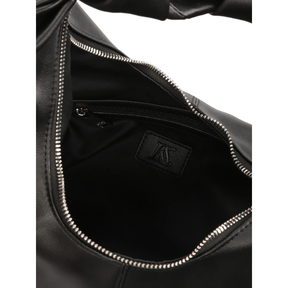 Kazar Studio Grote losse schoudertas van volnerf leer Black Dames