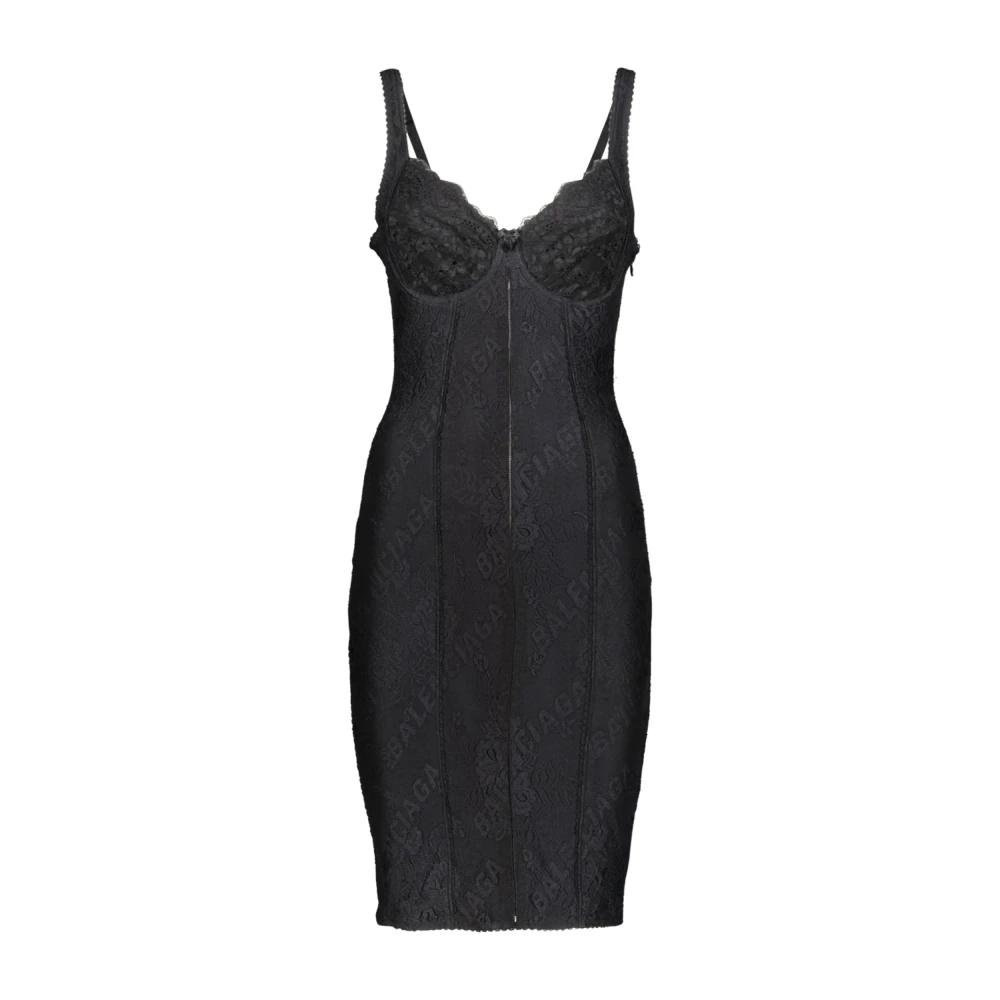 Balenciaga Midi Dresses Black Dames