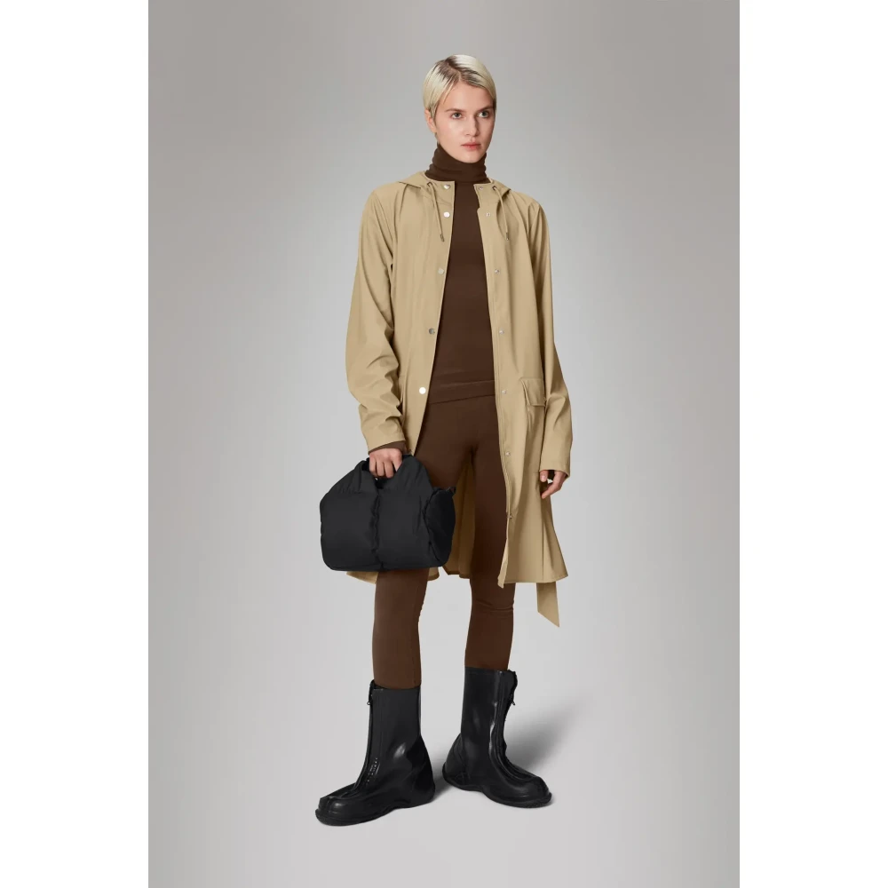 Rains - Coats > Parkas - Yellow - Rains - Modalova