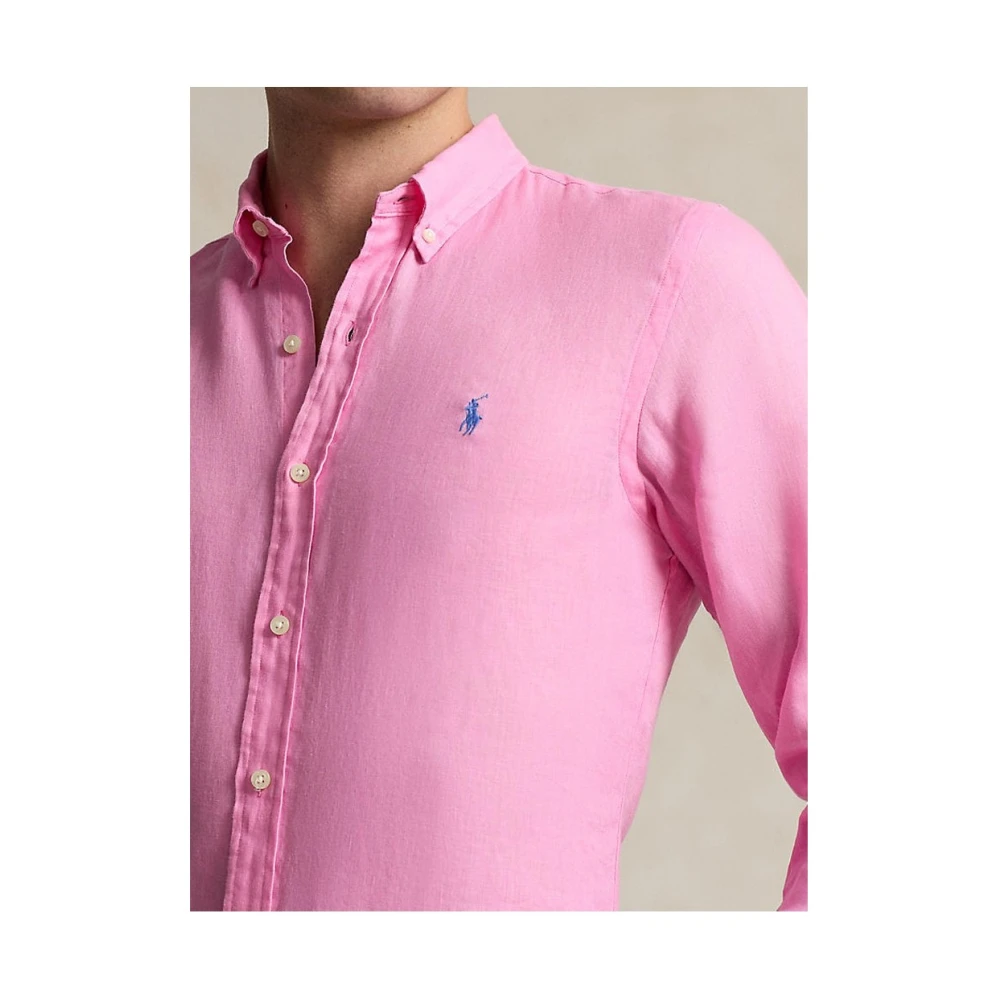 Ralph Lauren Klassiek Herenoverhemd Pink Heren