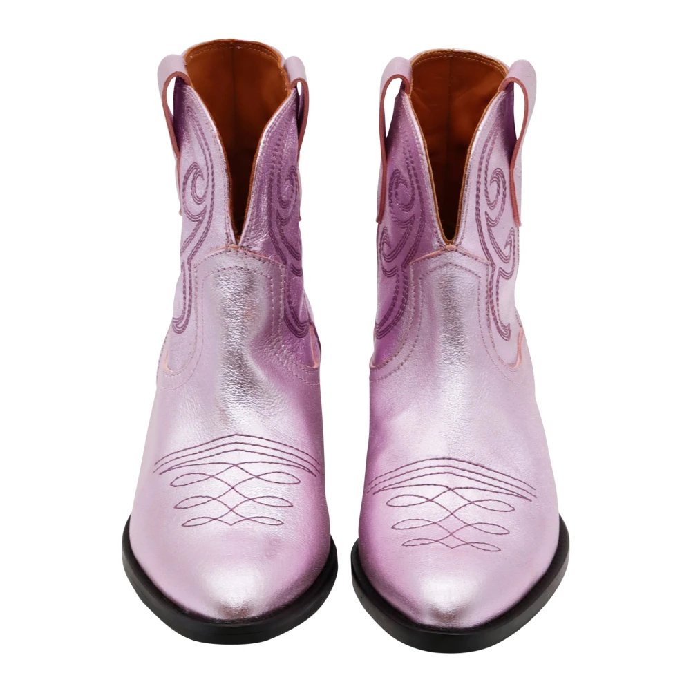 Toral Cowboy Boots Purple Dames