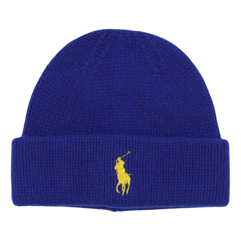 Polo Ralph Lauren Cappelli Beanie Hat Blue Dames