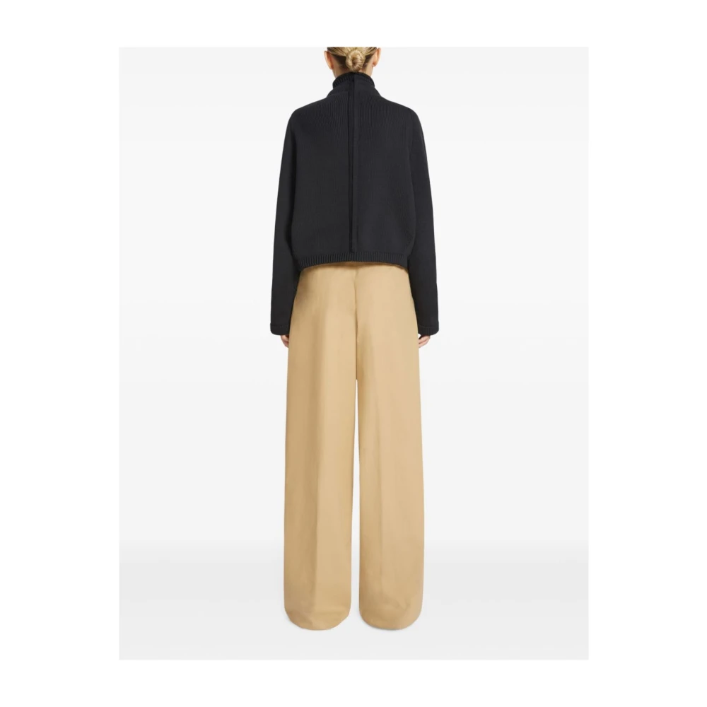Dries Van Noten Beige Stijlvolle Broek Beige Dames