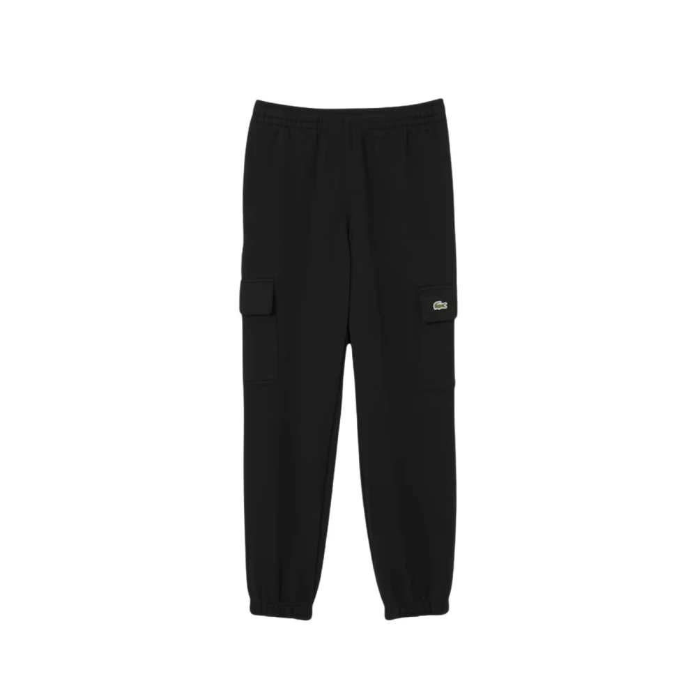 Lacoste Cargo Joggingbroek Comfort en Functionaliteit Black Heren