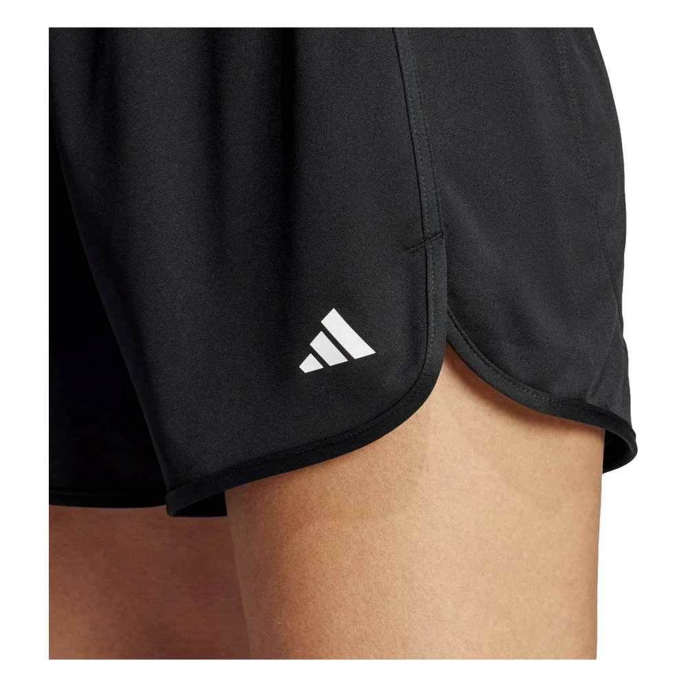 Adidas Pacer Essentials Knit High-Rise Shorts Black Dames
