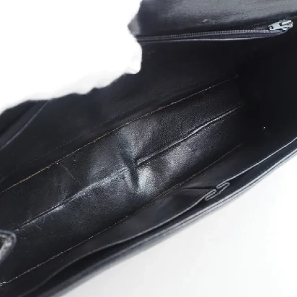 Bally Pre-owned Leather shoulder-bags Black Dames