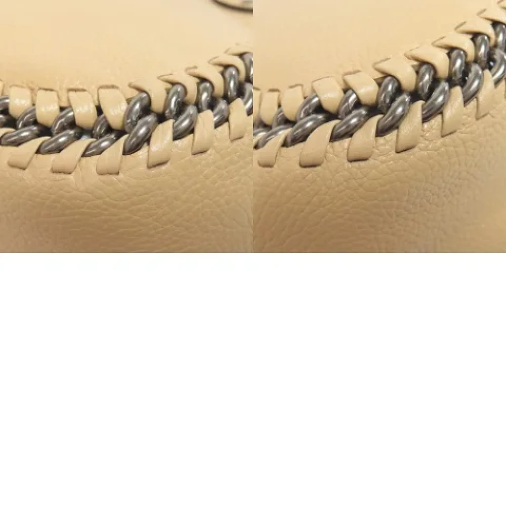 Coach Pre-owned Leather shoulder-bags Beige Dames