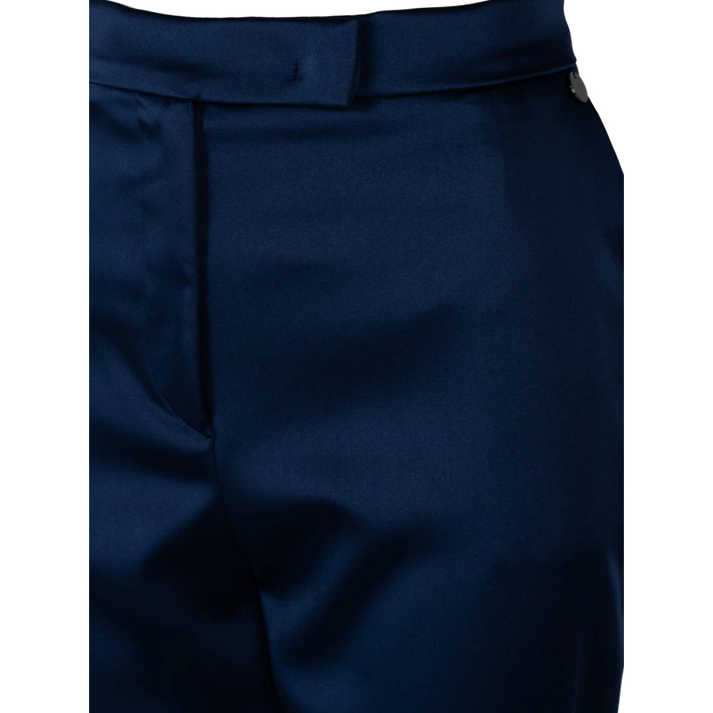 Liu Jo Elegante Slim Fit Ritsbroek Blue Dames