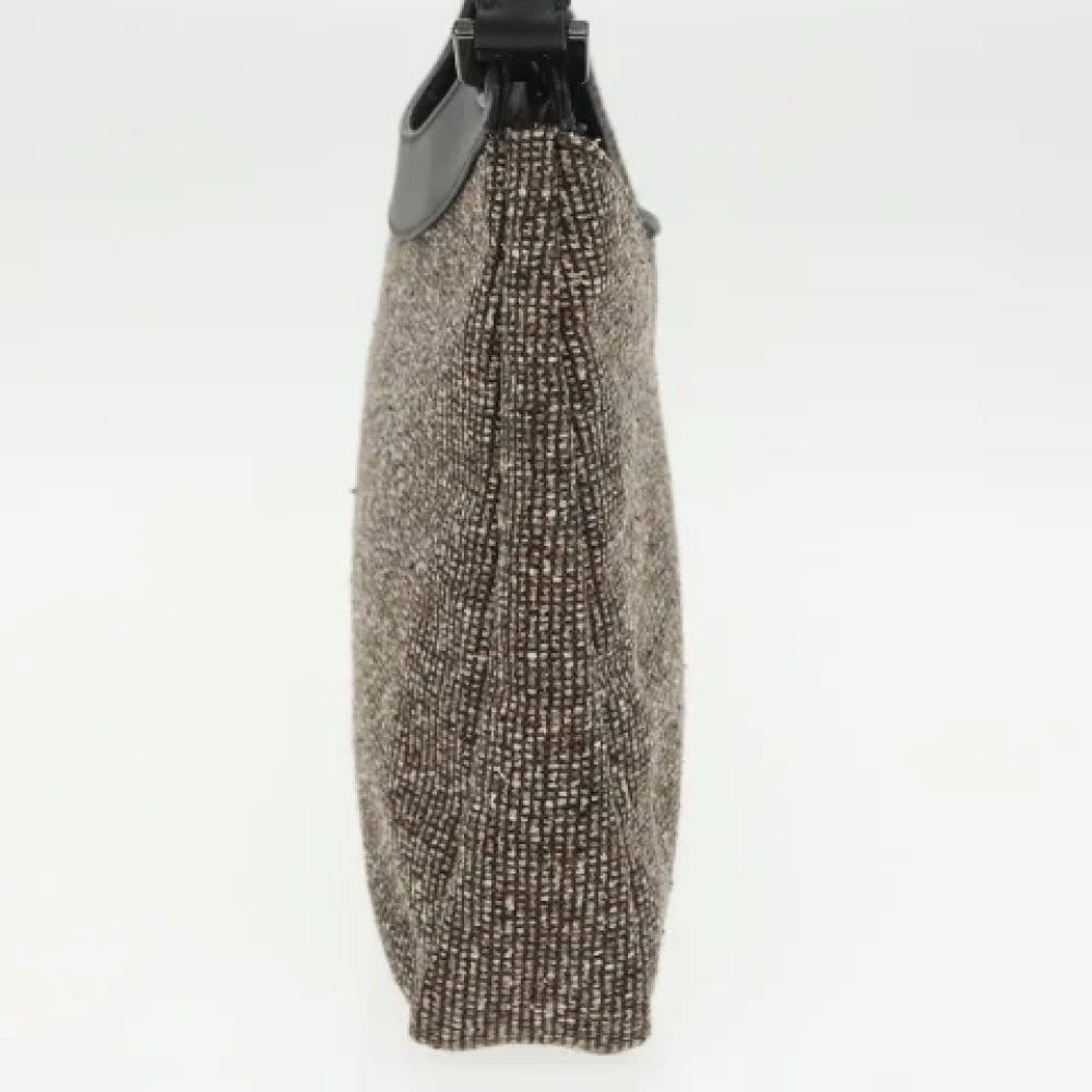 Bally Pre-owned Wool handbags Brown Dames