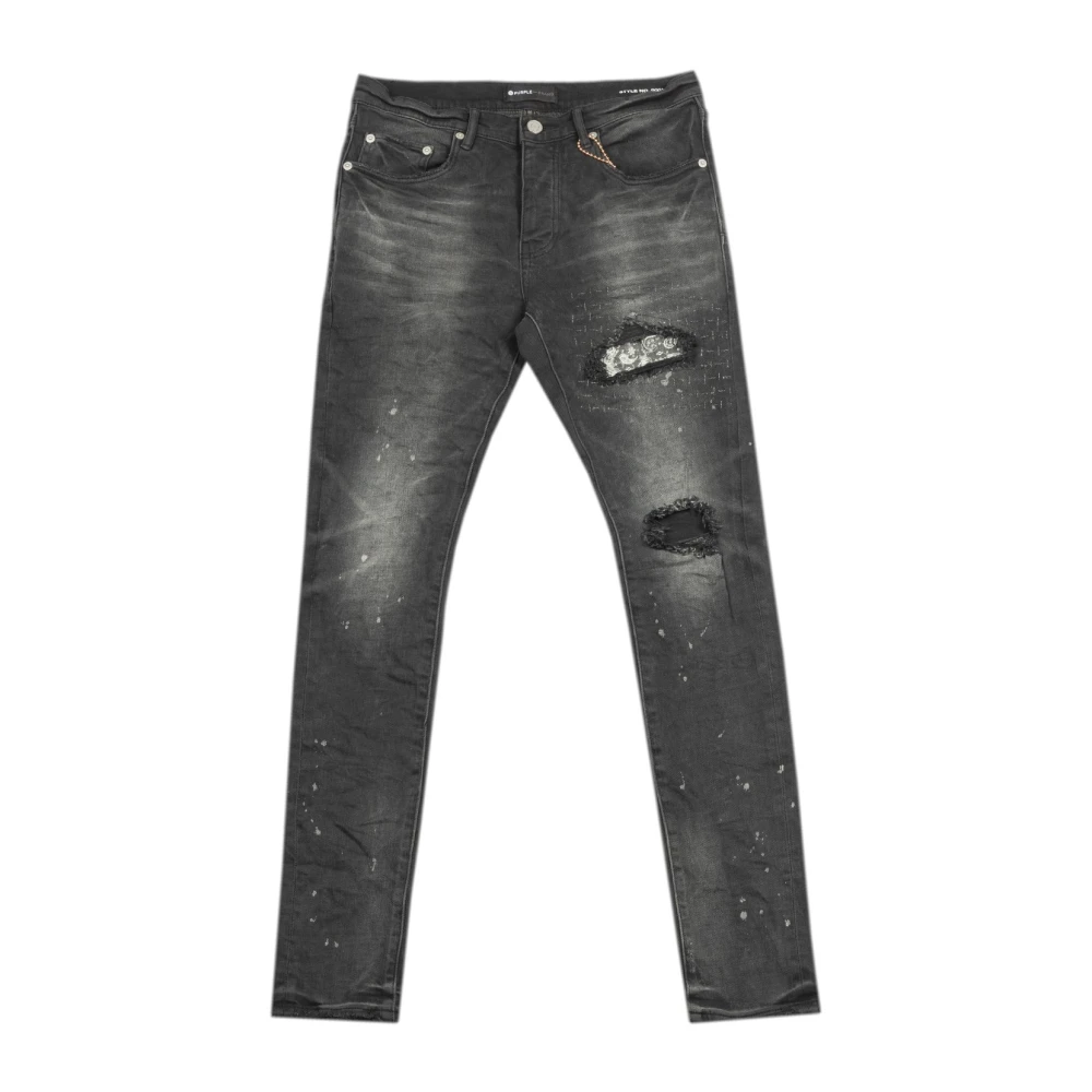 Bandana Patch Slim-Fit Jeans