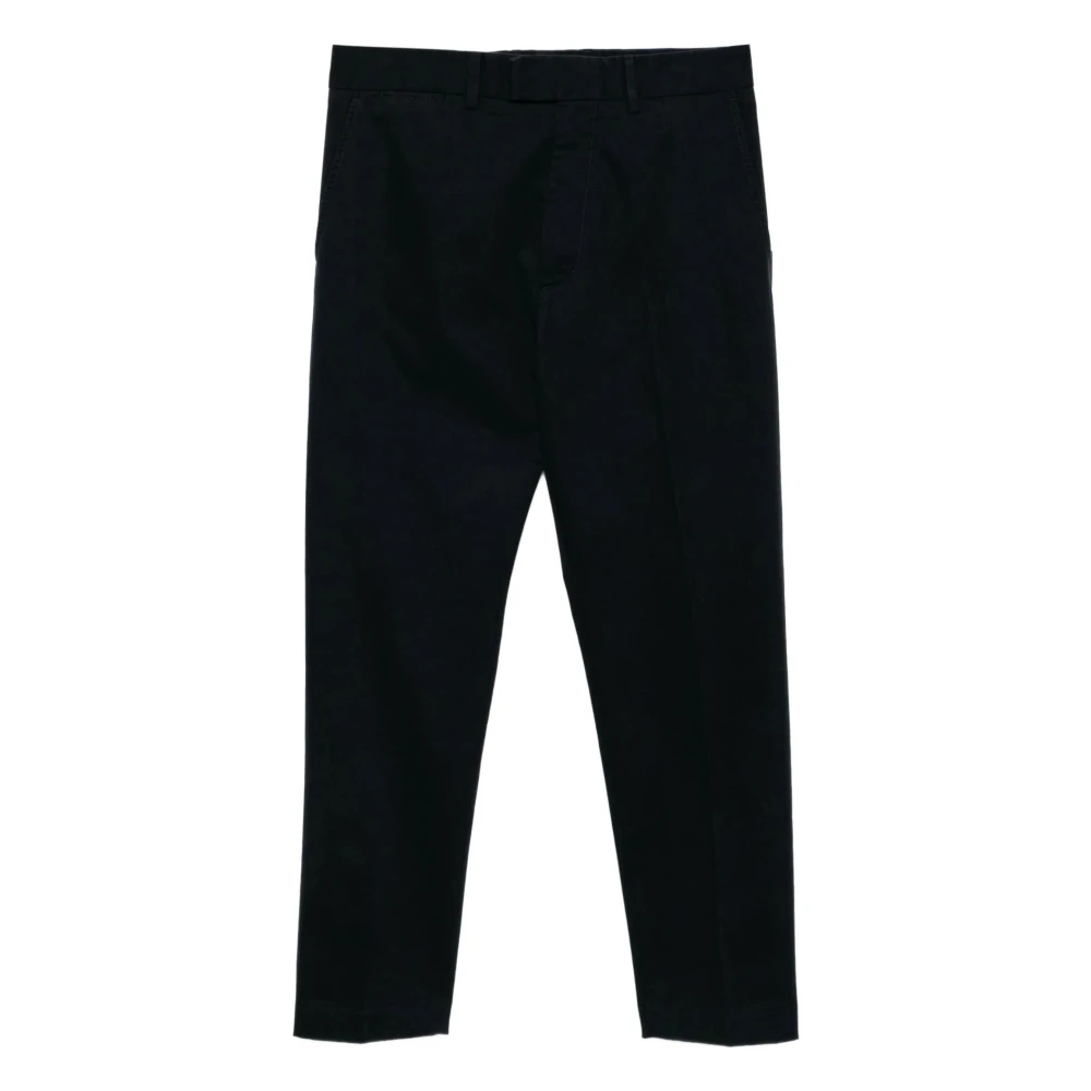Tom Ford Men's Blue Brushed Cotton Drill Chino - Suit Trousers - W34 - Trousers