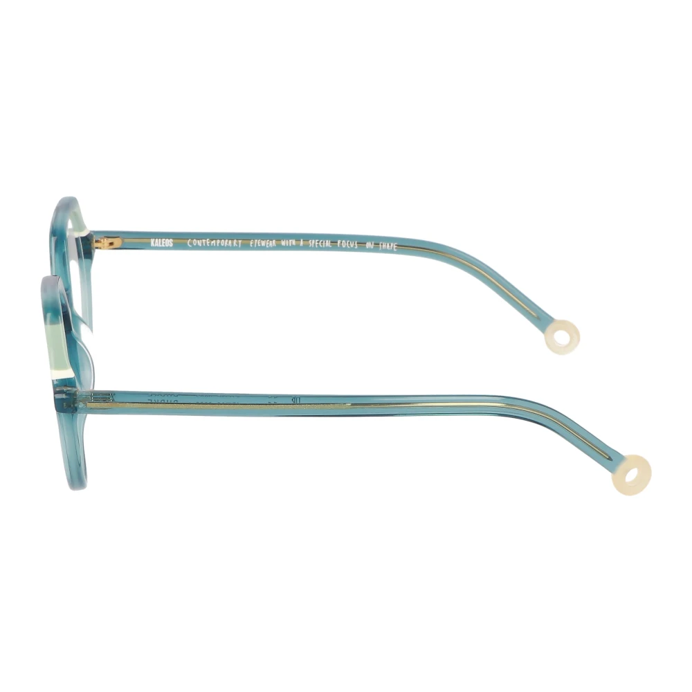 Kaleos Ronde acetaatbrillen Burke model Green Unisex