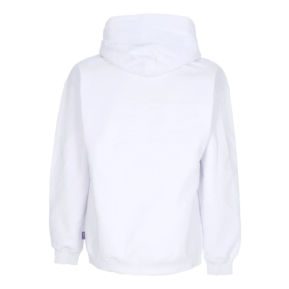 Octopus Logo Hoodie Witte Katoenen Sweatshirt White Heren