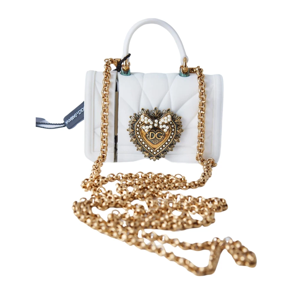 Dolce & Gabbana Vrouwen Devotion Airpods Hoesje White Dames