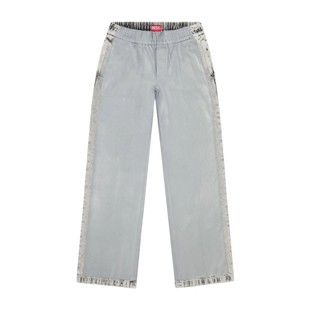 Diesel Zwarte Jeans voor Vrouwen Aw24 Gray Dames