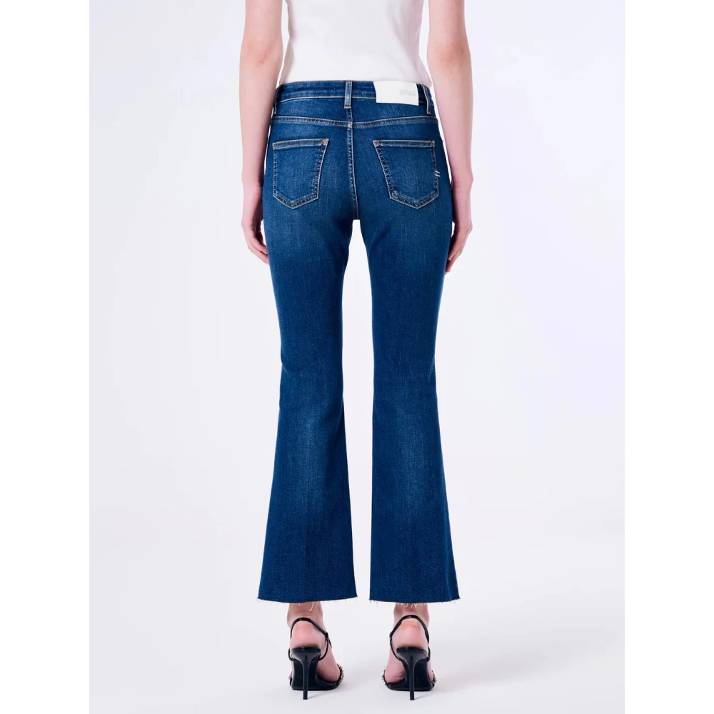ViCOLO Icono Gisele Flared Jeans Blue Dames