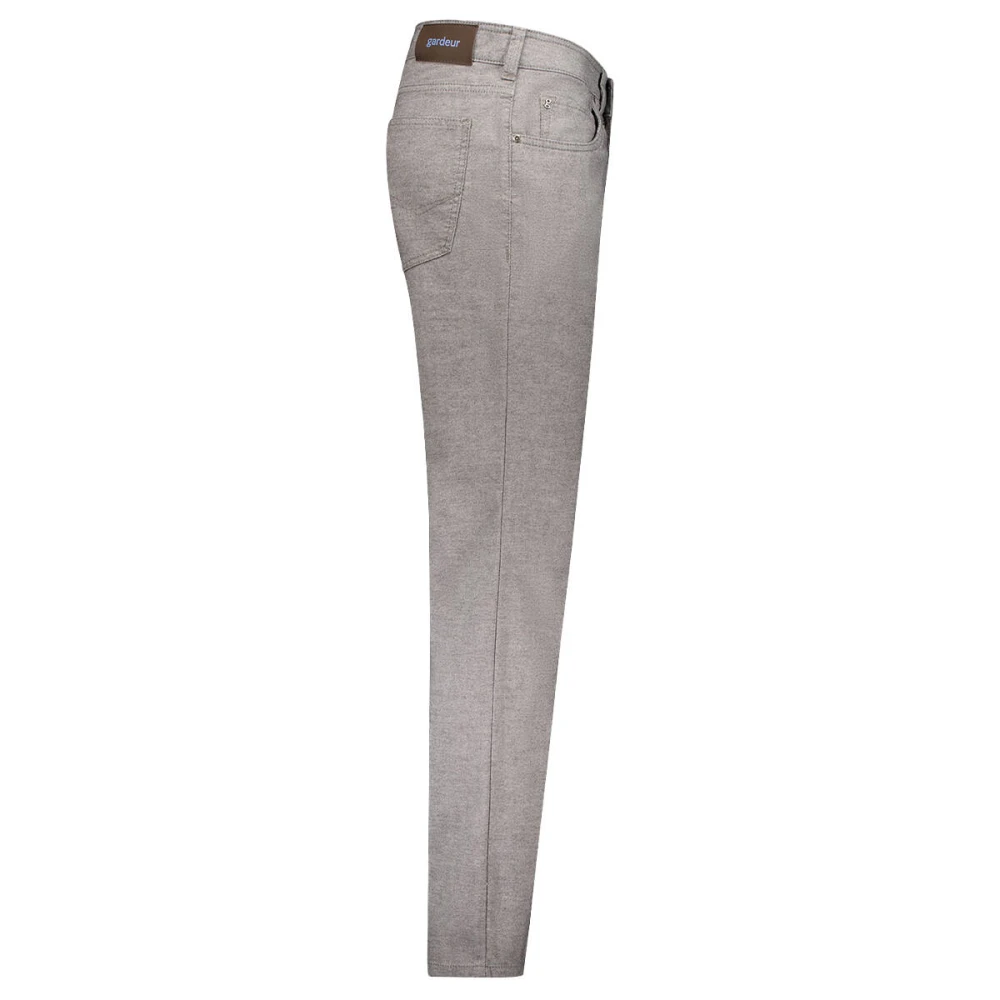 Gardeur Moderne Fit 5-Pocket Broek Gray Heren